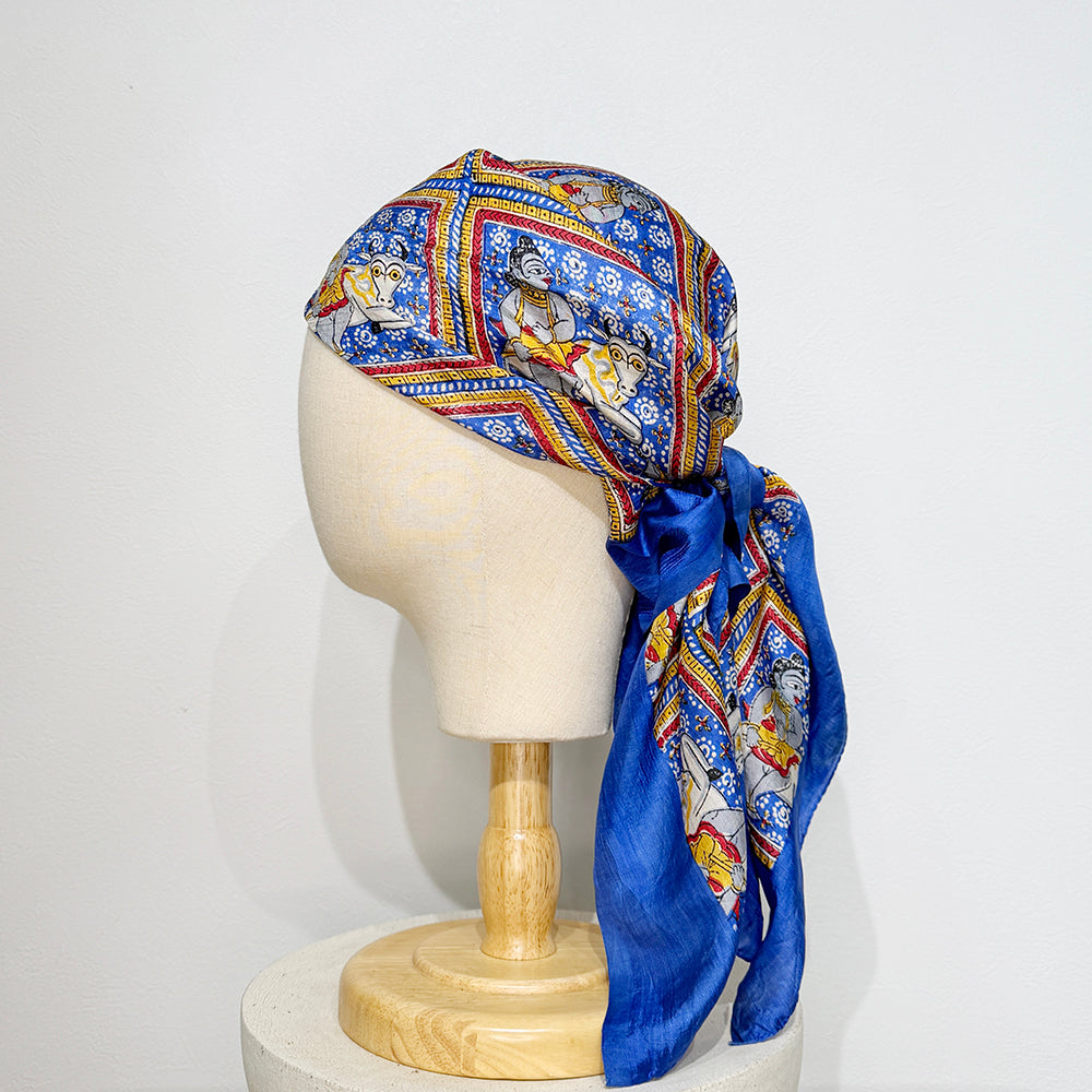Vintage Silk scarf _M-21