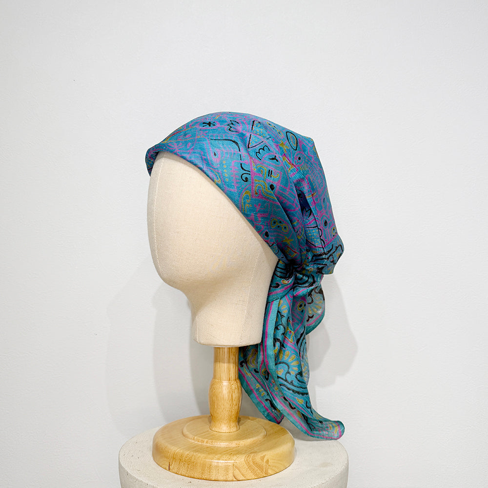 Vintage Silk scarf _M-8_