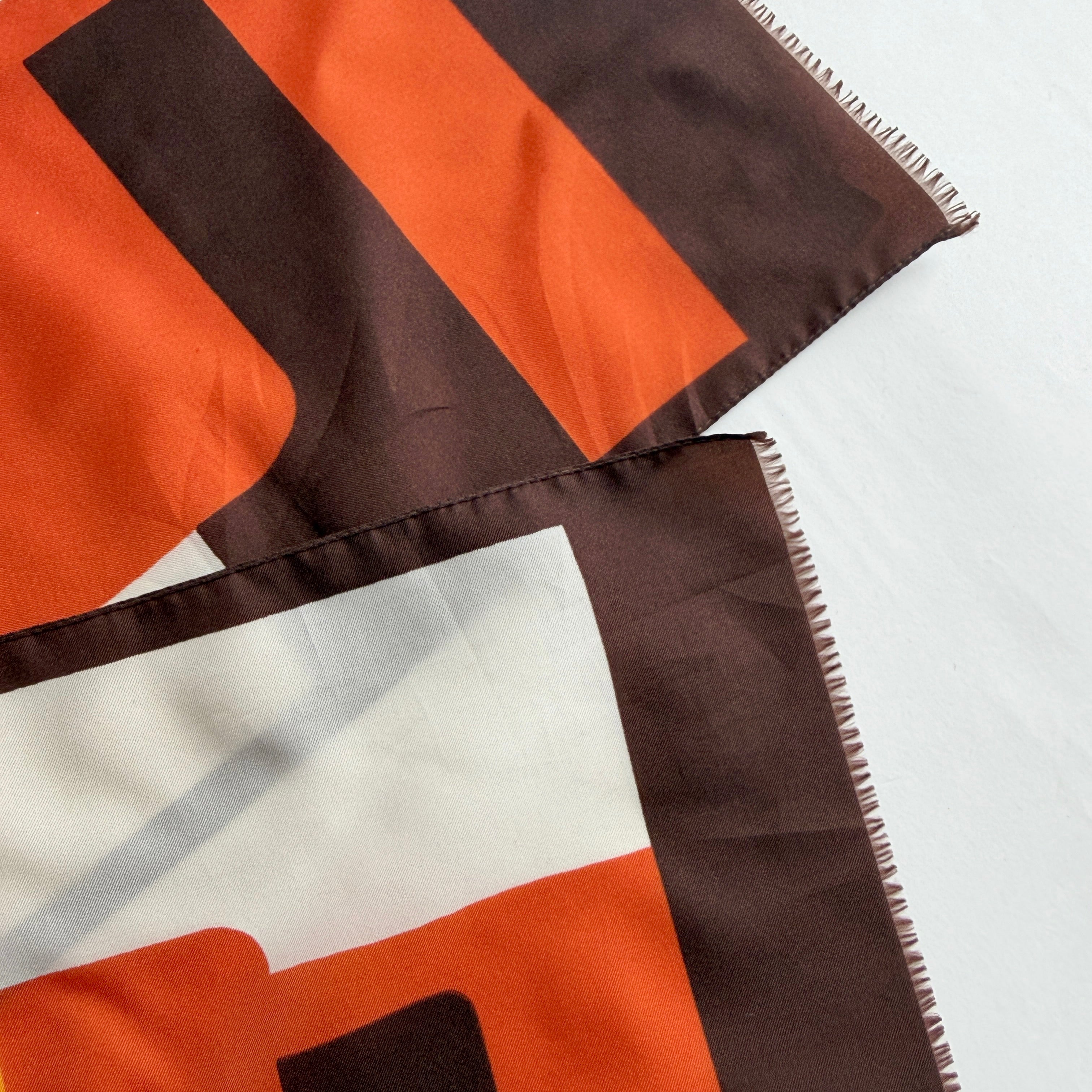 Vintage scarf _変形_12