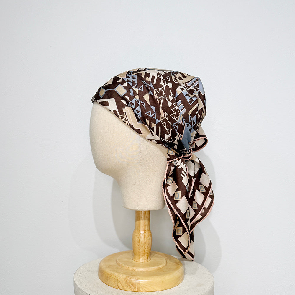 Vintage Silk scarf _M-36_