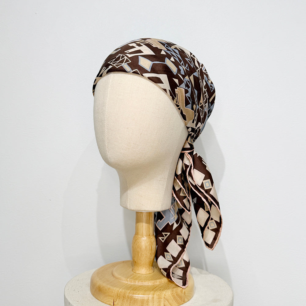 Vintage Silk scarf _M-36_
