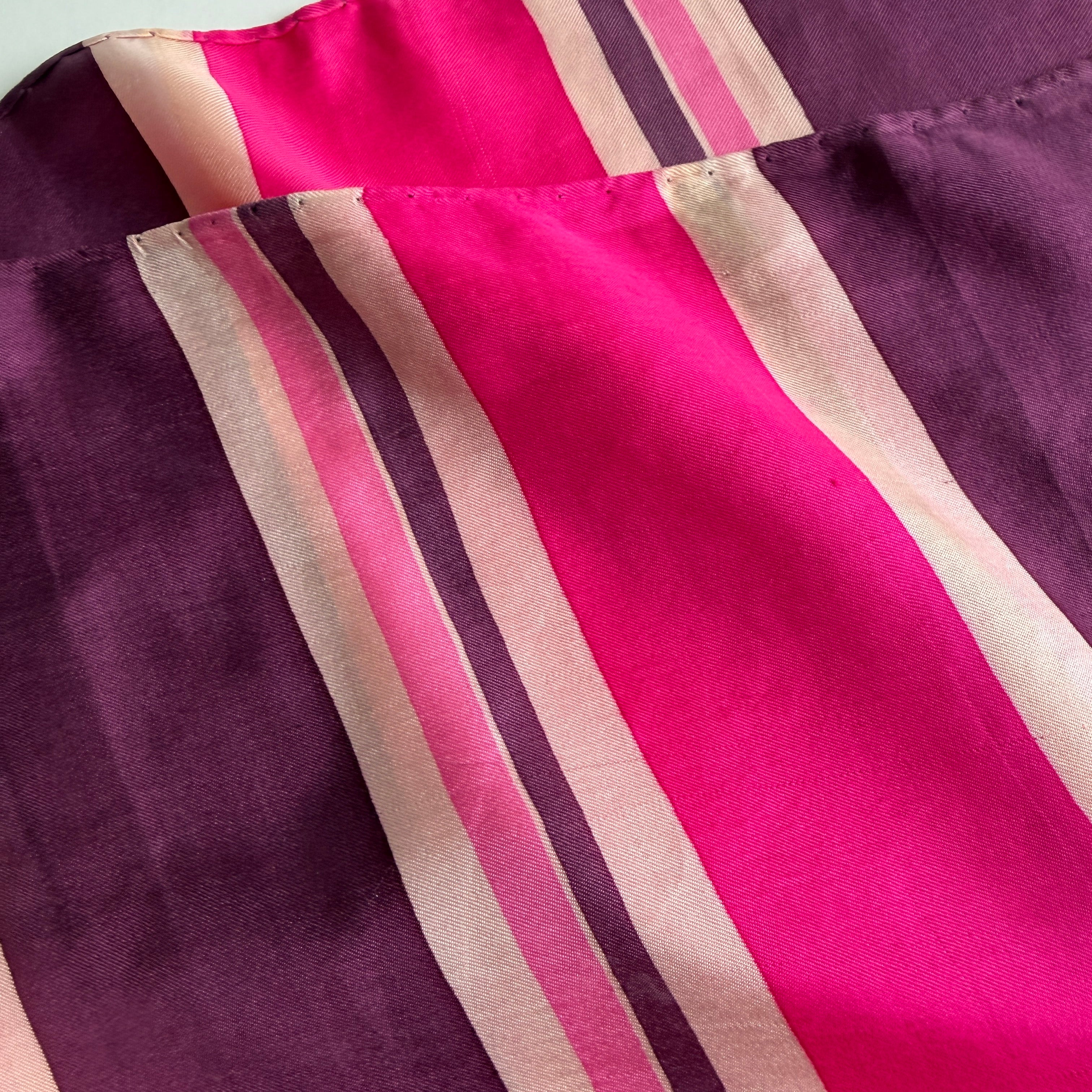 Vintage Silk scarf _変形_6