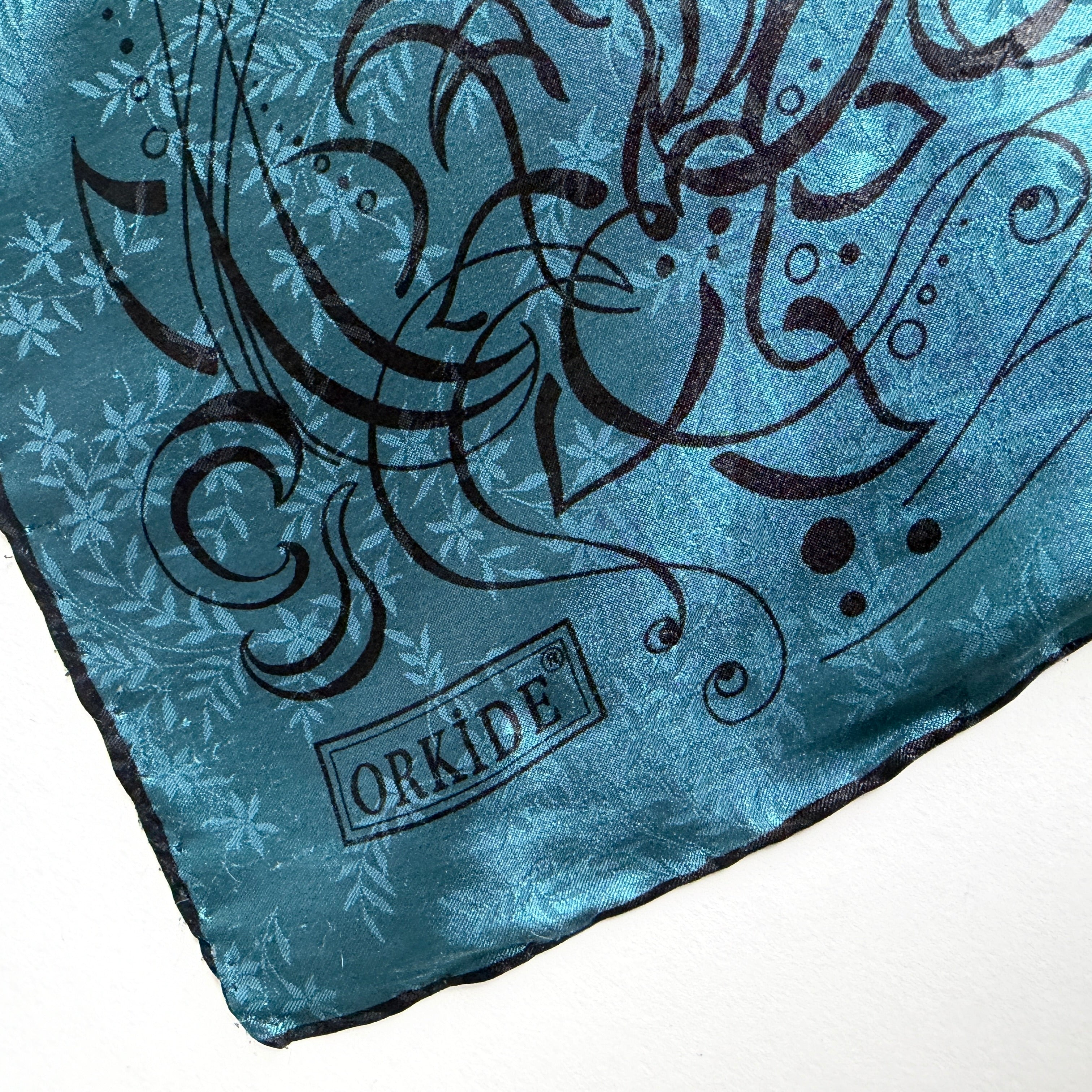 Vintage Silk scarf _L-5