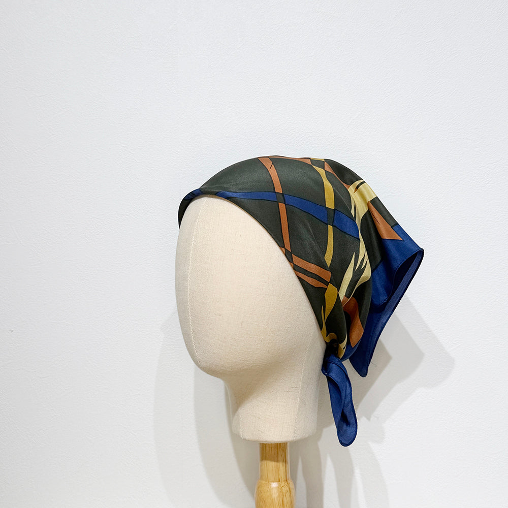 Vintage Silk scarf _S-33