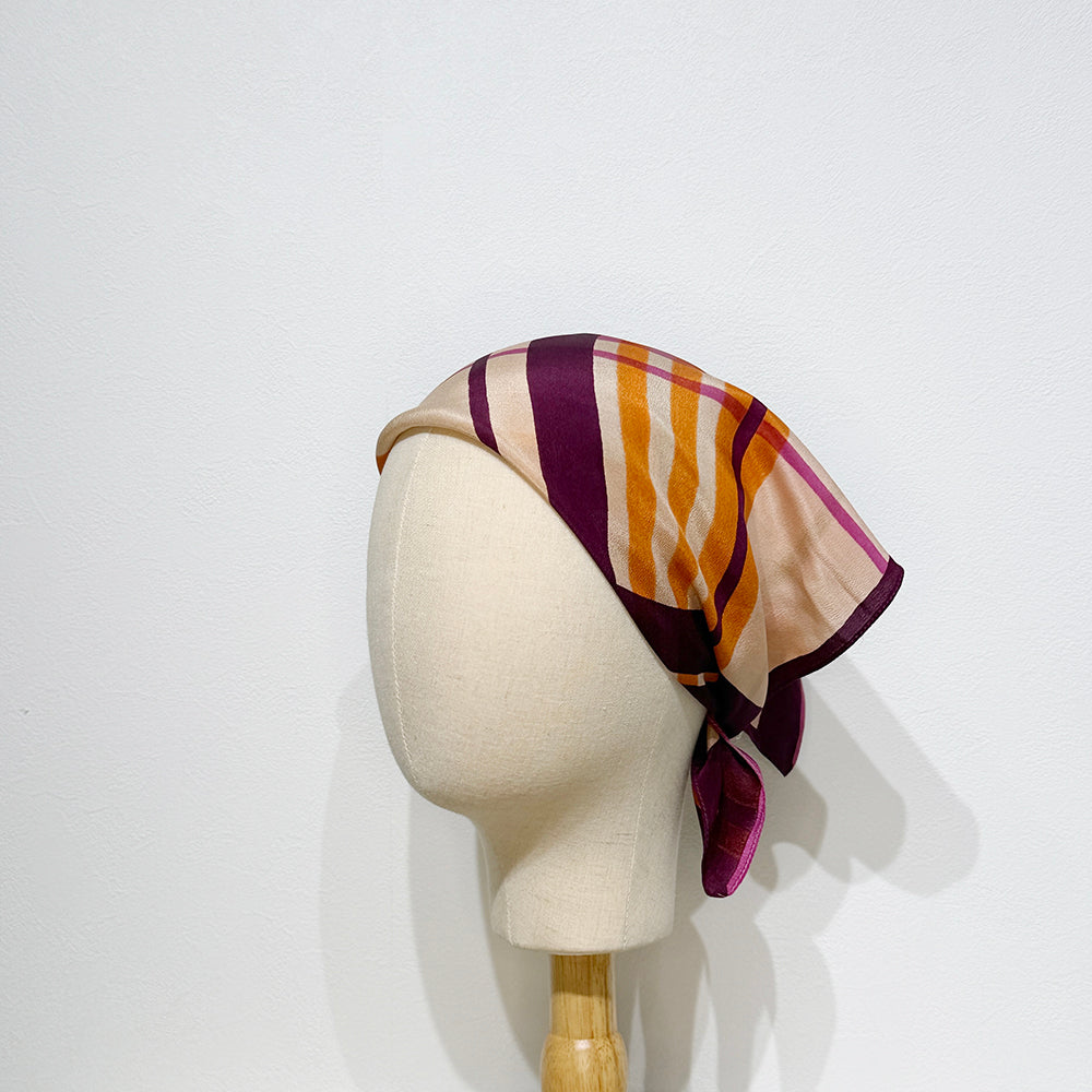 Vintage Silk scarf _S-35