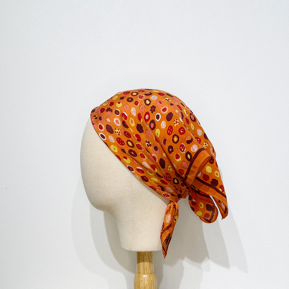 Vintage Silk scarf _S-49