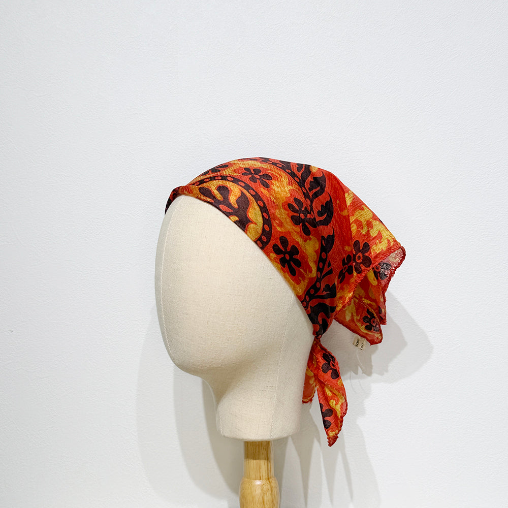 Vintage Silk scarf _S-26_