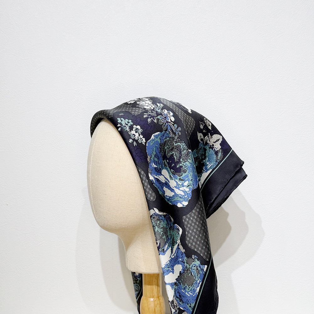 Vintage Silk scarf _S-25