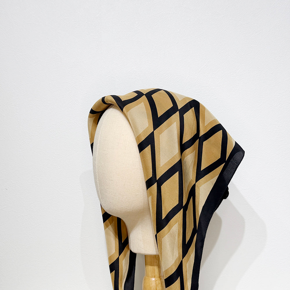 Vintage Silk scarf _S-22