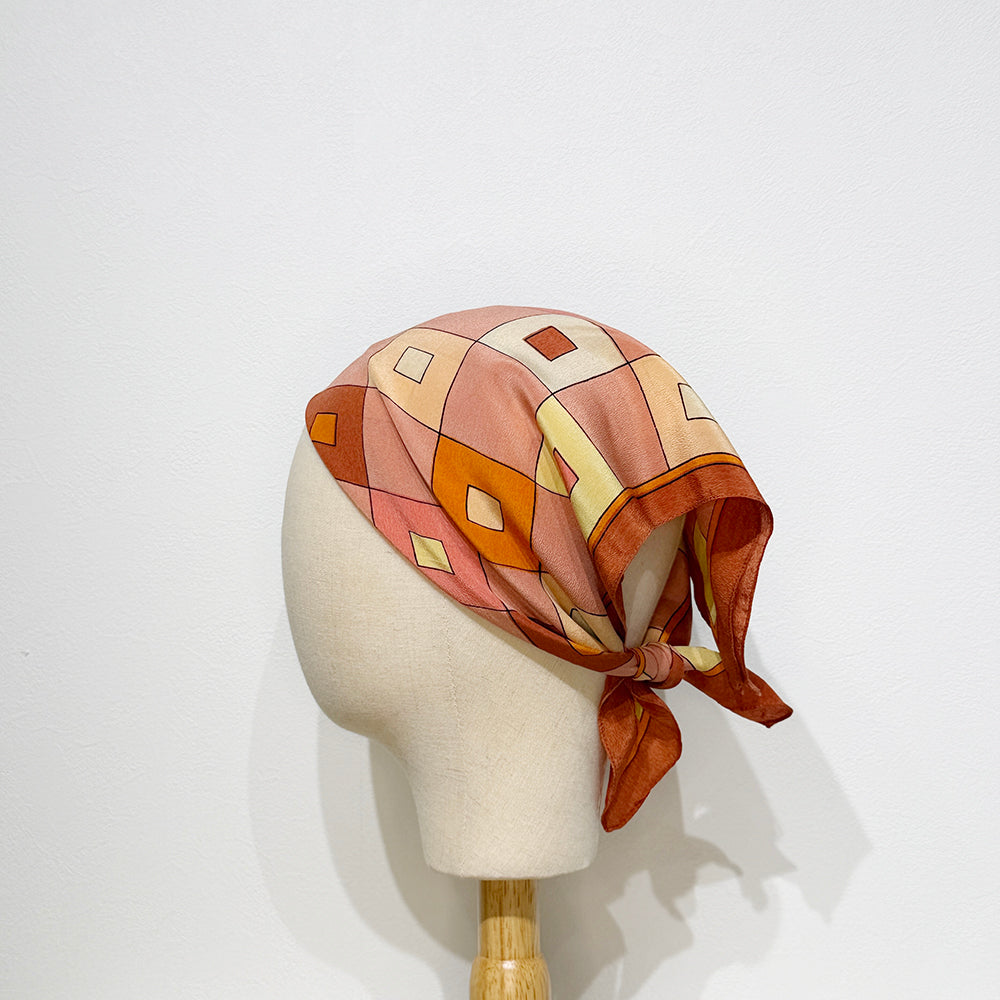 Vintage Silk scarf _S-21