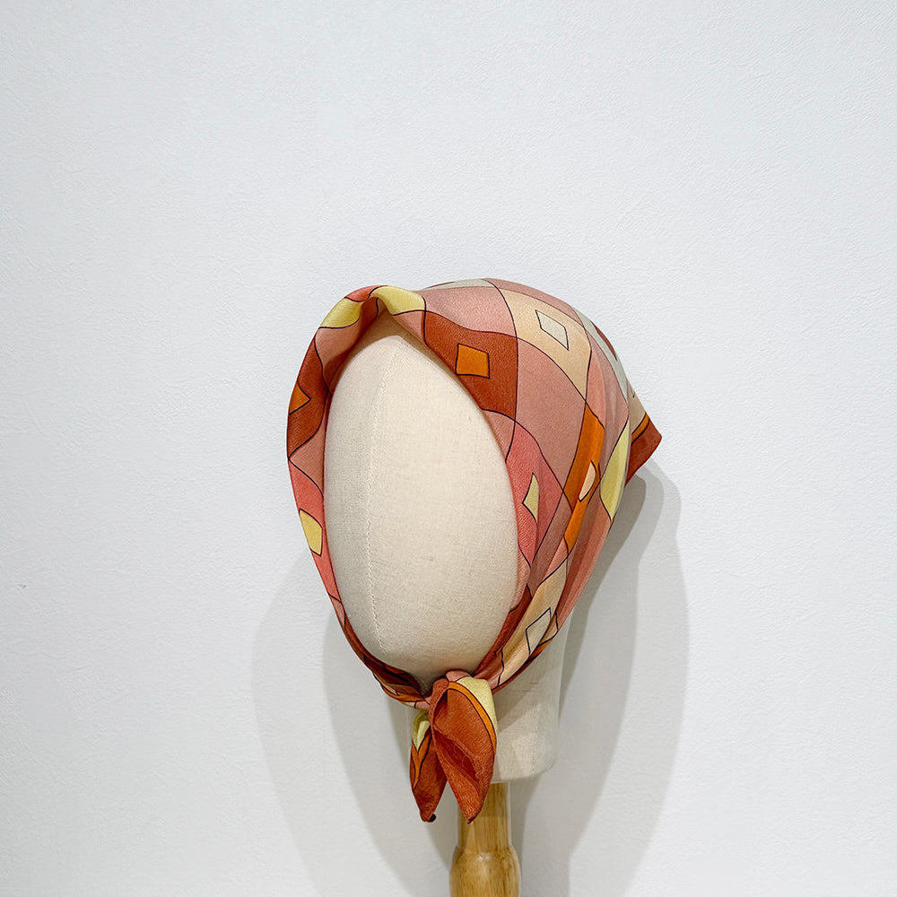 Vintage Silk scarf _S-21