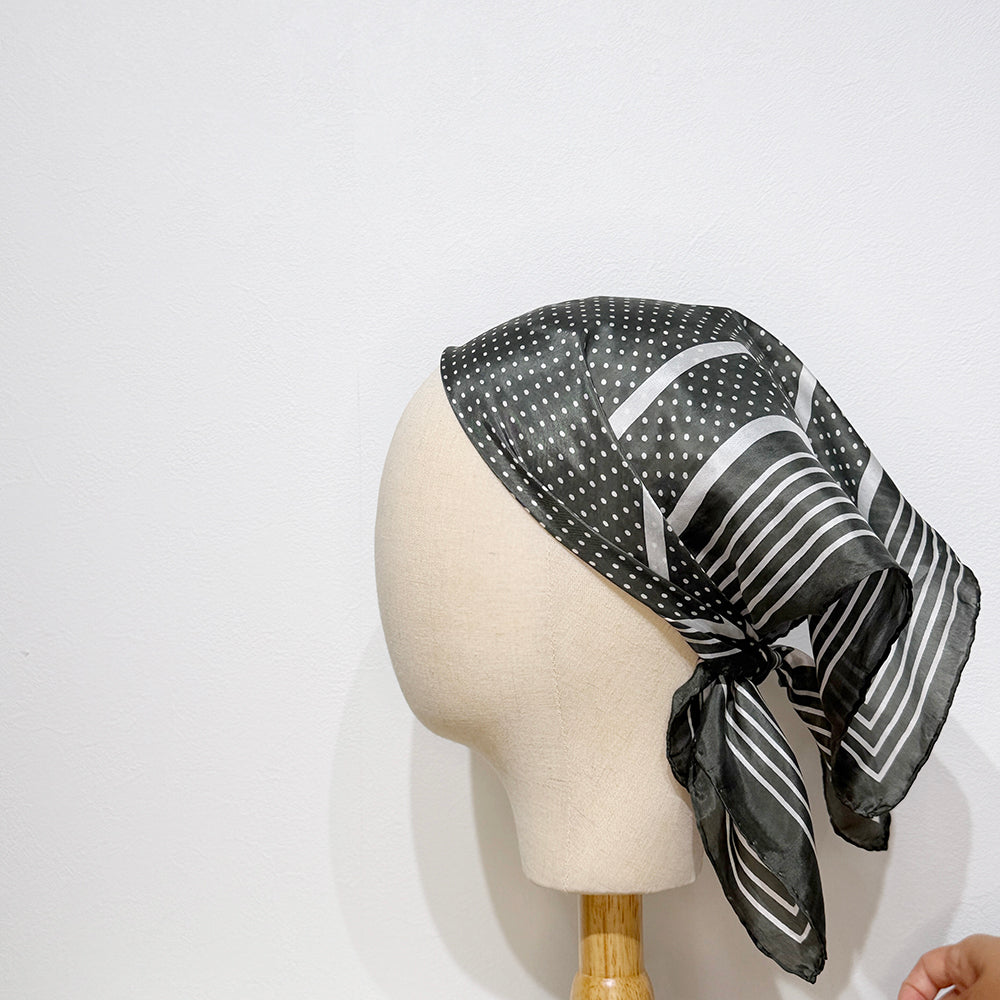Vintage Silk scarf _S-18