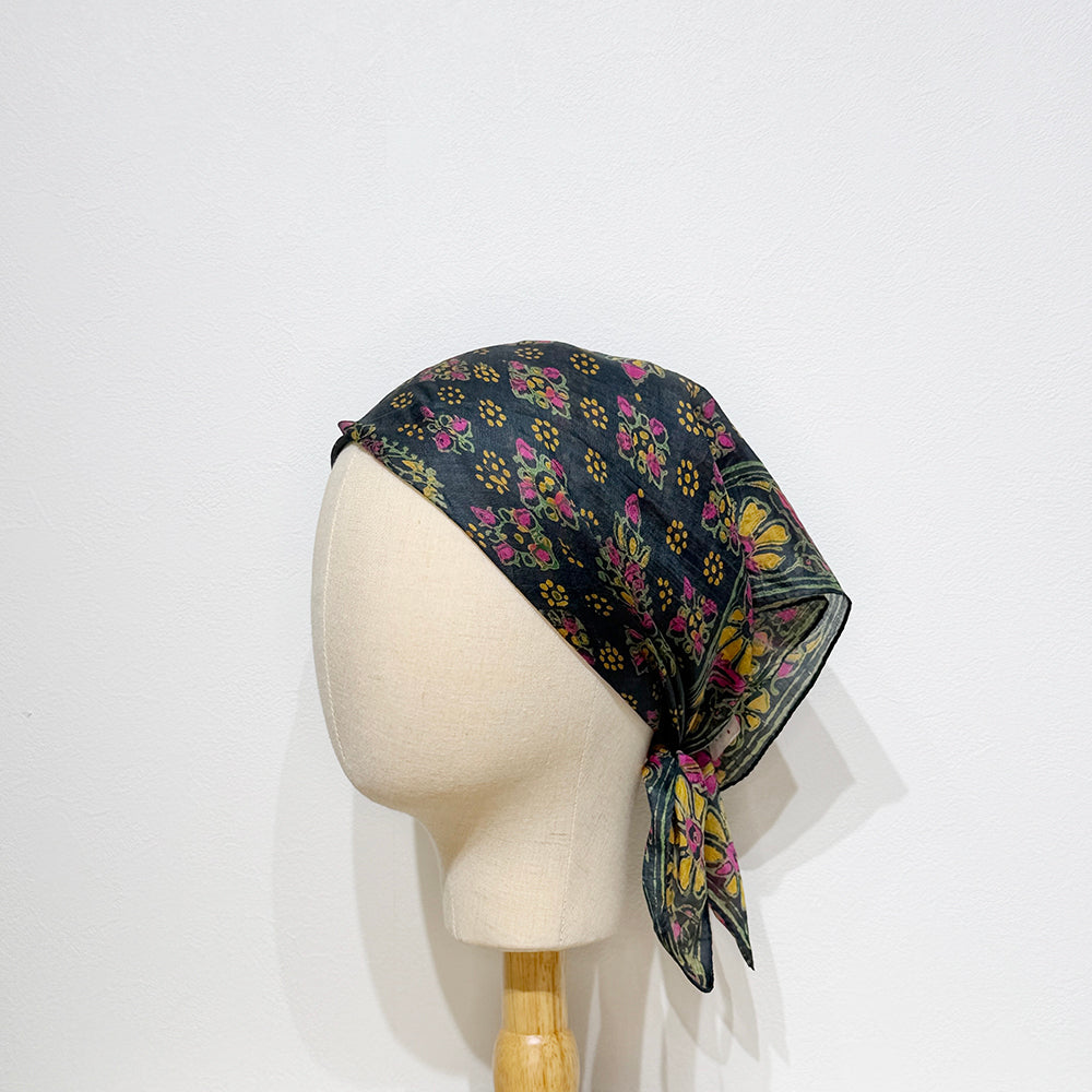 Vintage Silk scarf _S-4_