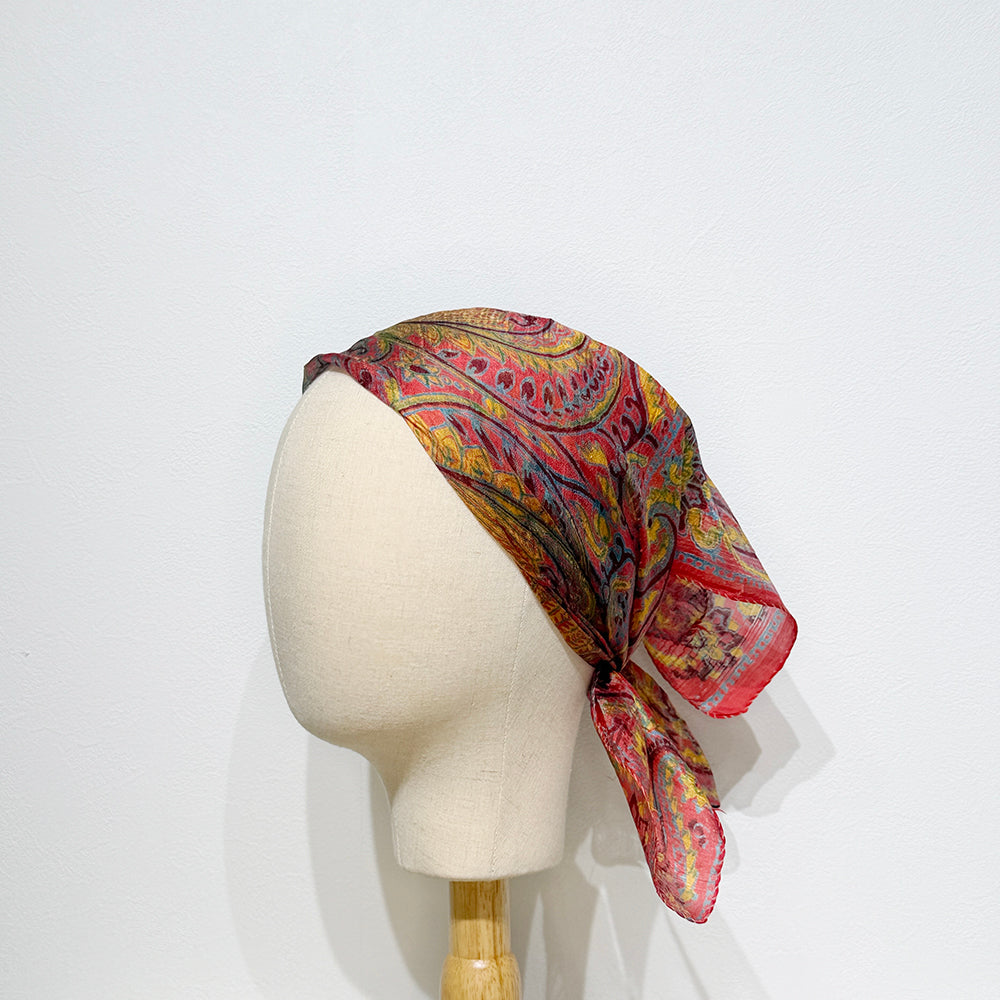 Vintage Silk scarf _S-3_