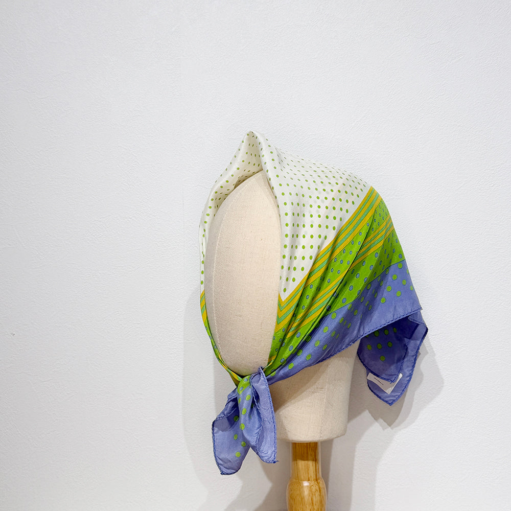 Vintage Silk scarf _S-2_