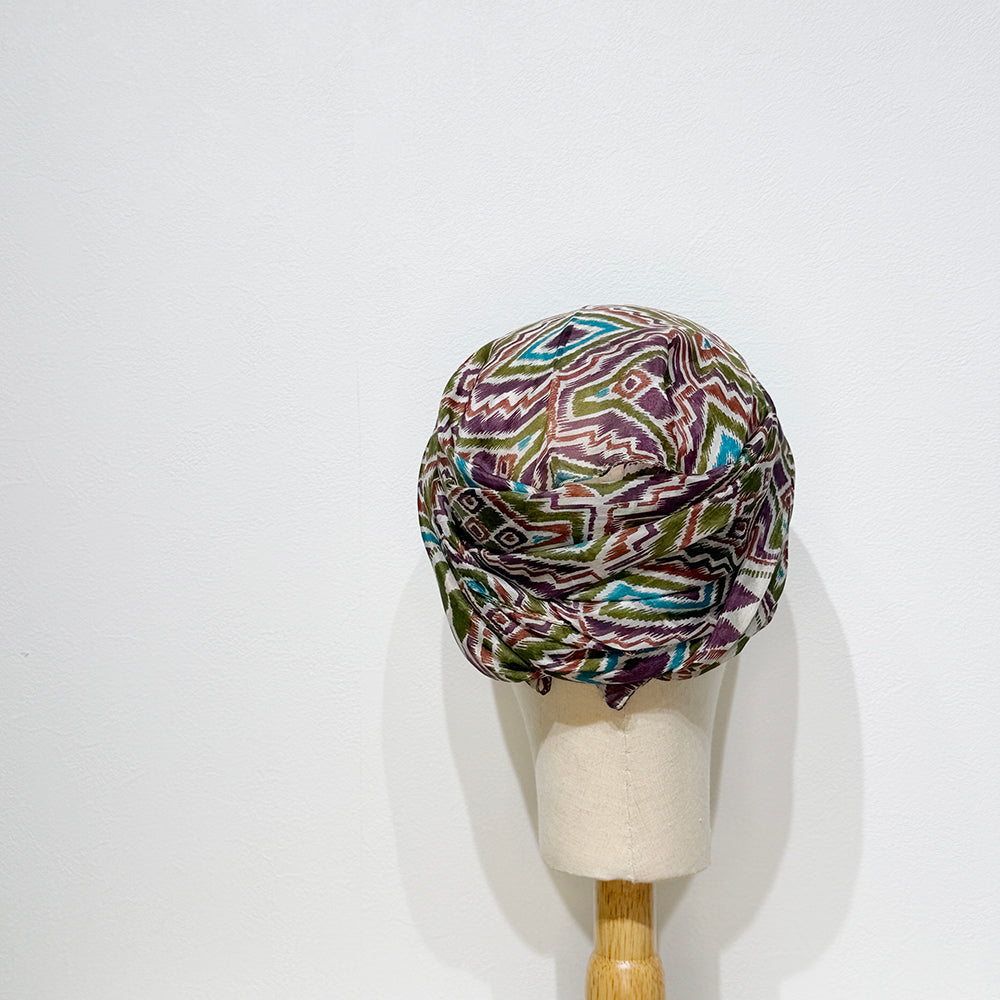 Vintage Silk scarf _変形_5_