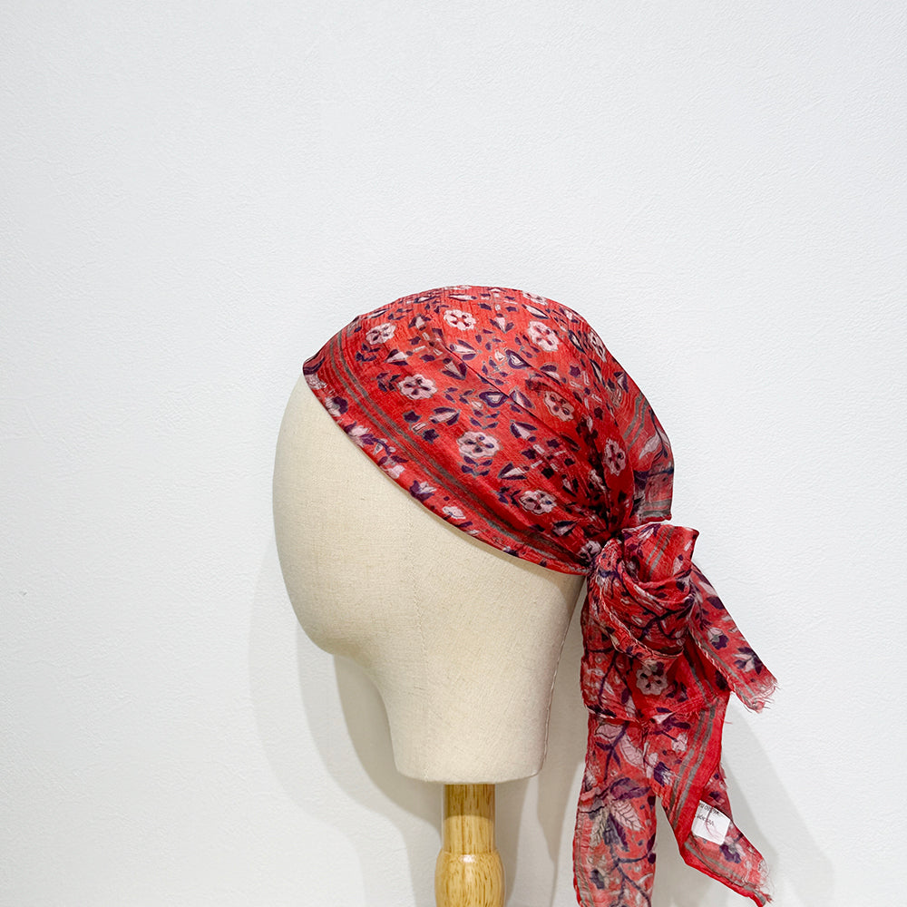 Vintage Silk scarf _変形_2_