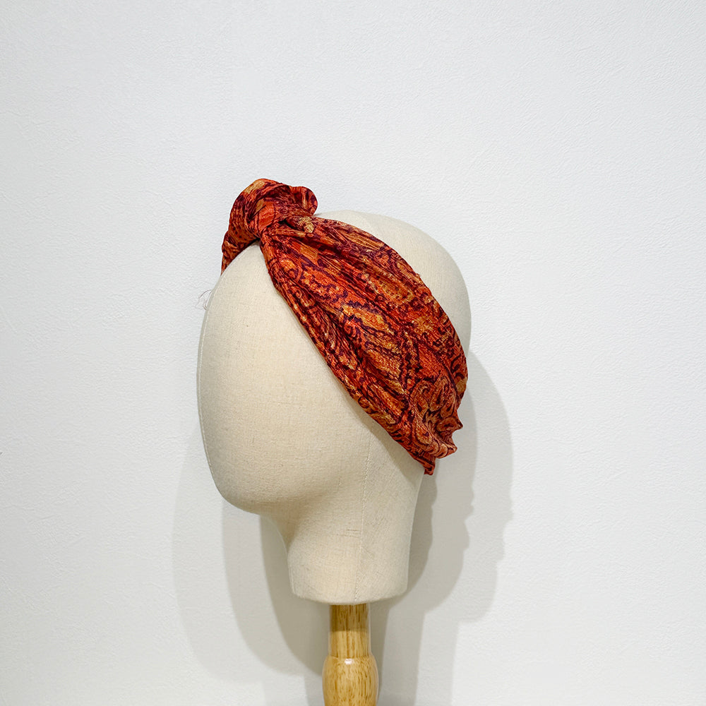 Vintage Silk scarf _変形_3