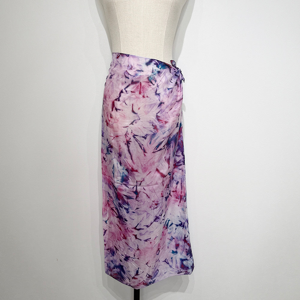 Vintage Silk scarf _L-10_