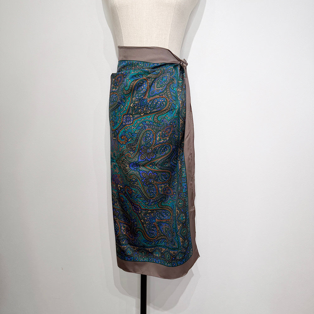 Vintage Silk scarf_L-1