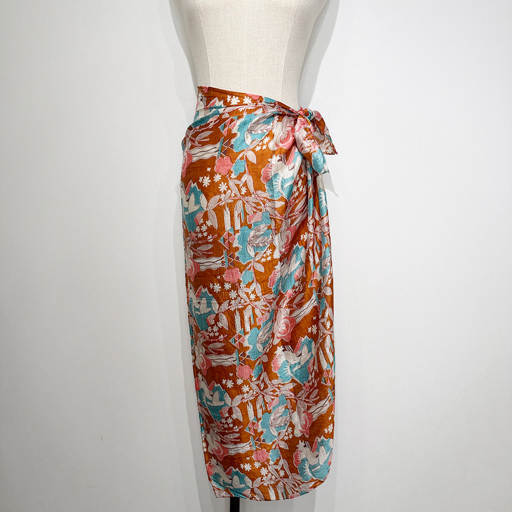 Vintage Silk scarf _L-15_