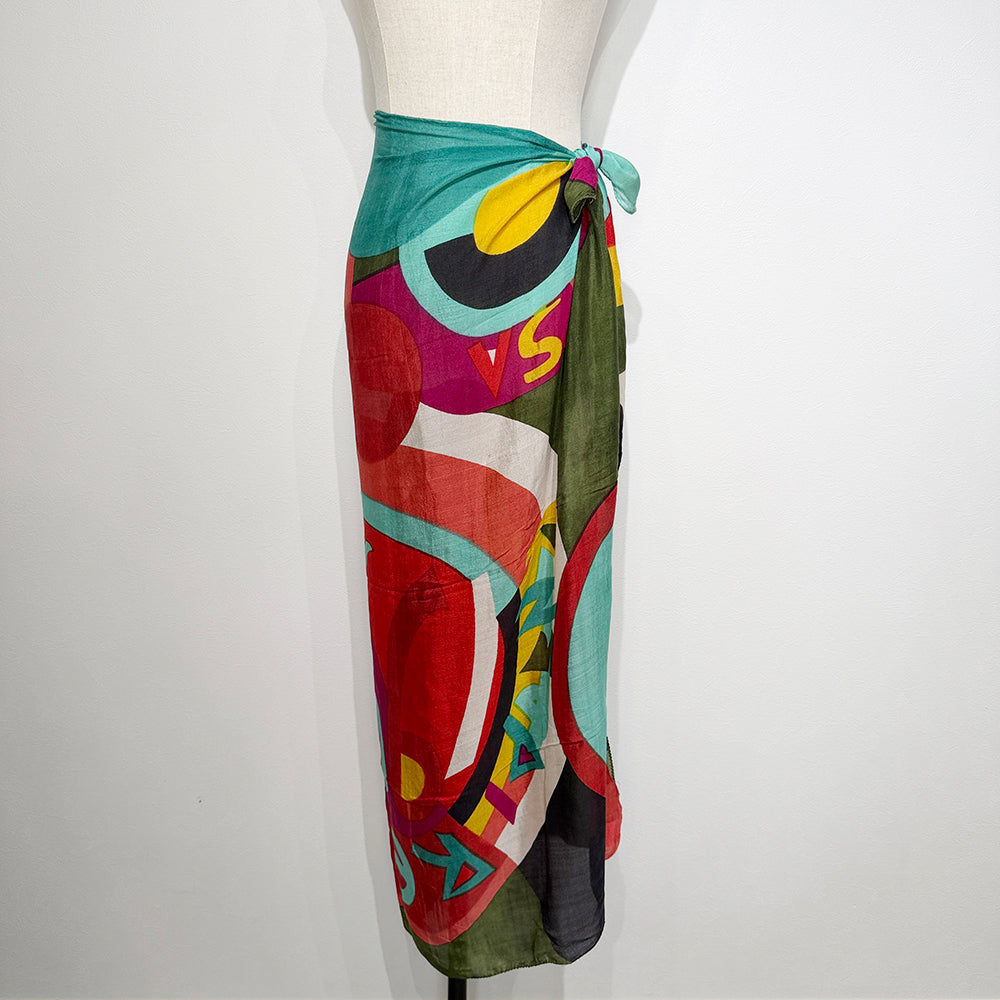 Vintage Silk scarf _L-2_