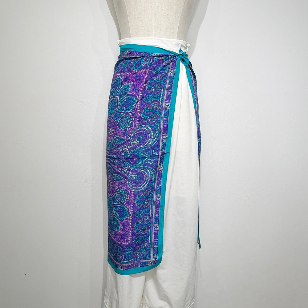 Vintage Silk scarf _M-23_