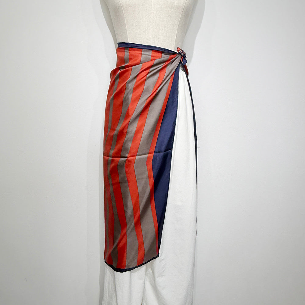 Vintage Silk scarf _M-16