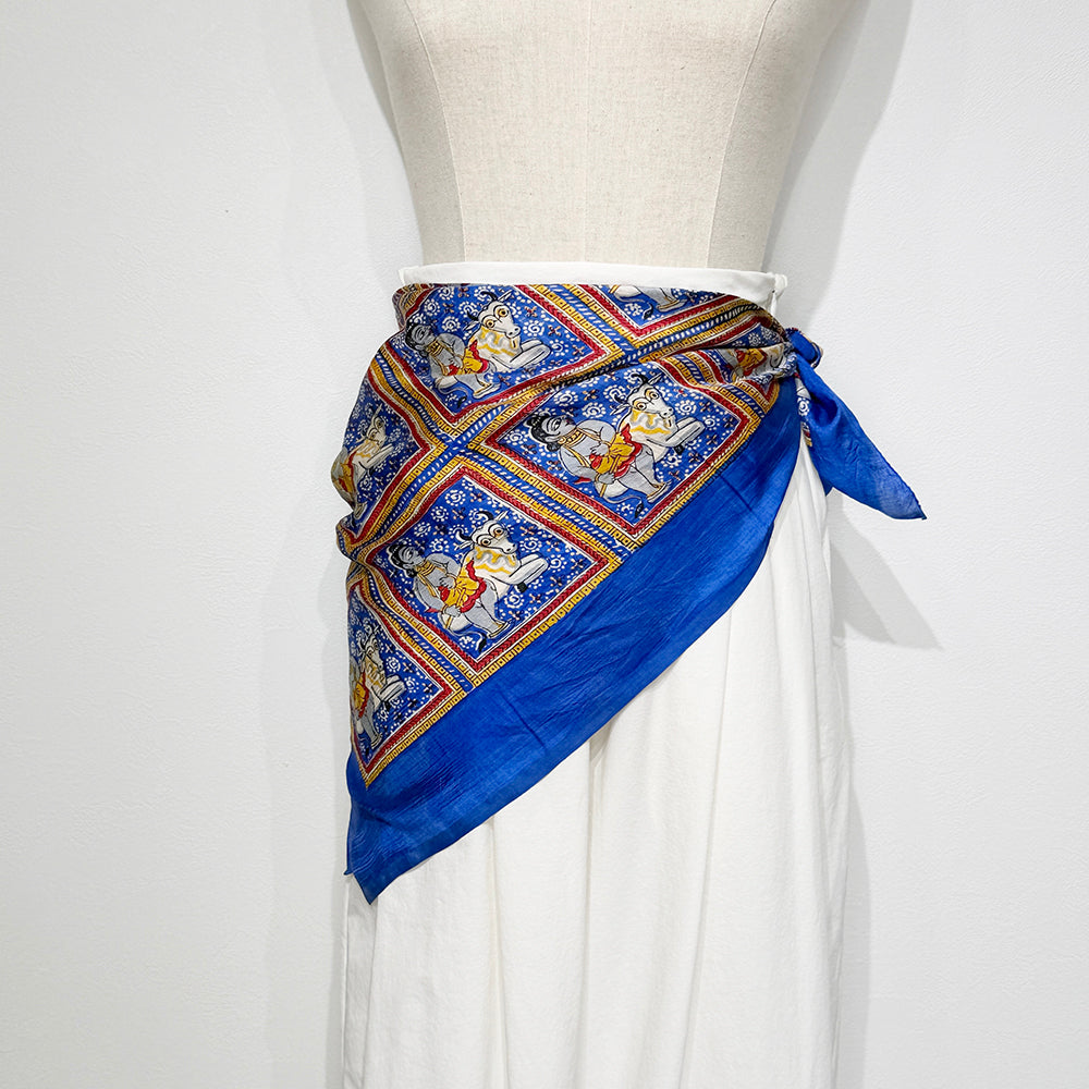 Vintage Silk scarf _M-21