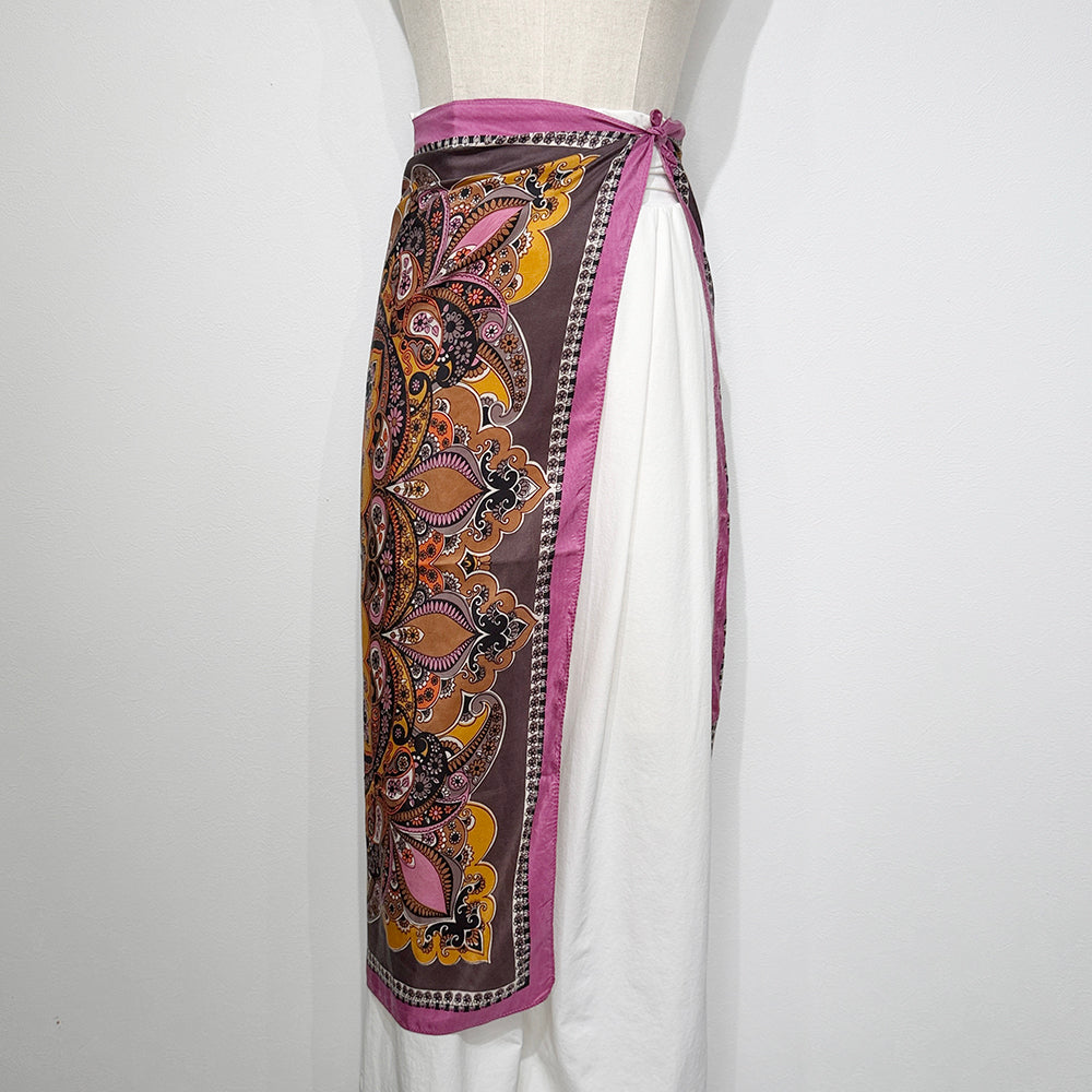 Vintage Silk scarf _M-19_