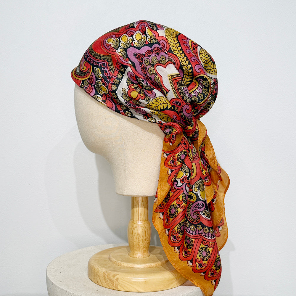 Vintage Silk scarf _M-3_