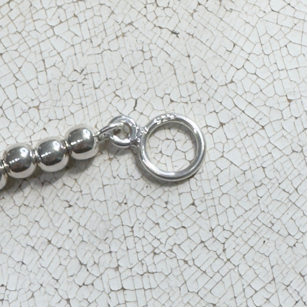 Silver Beads Necklace