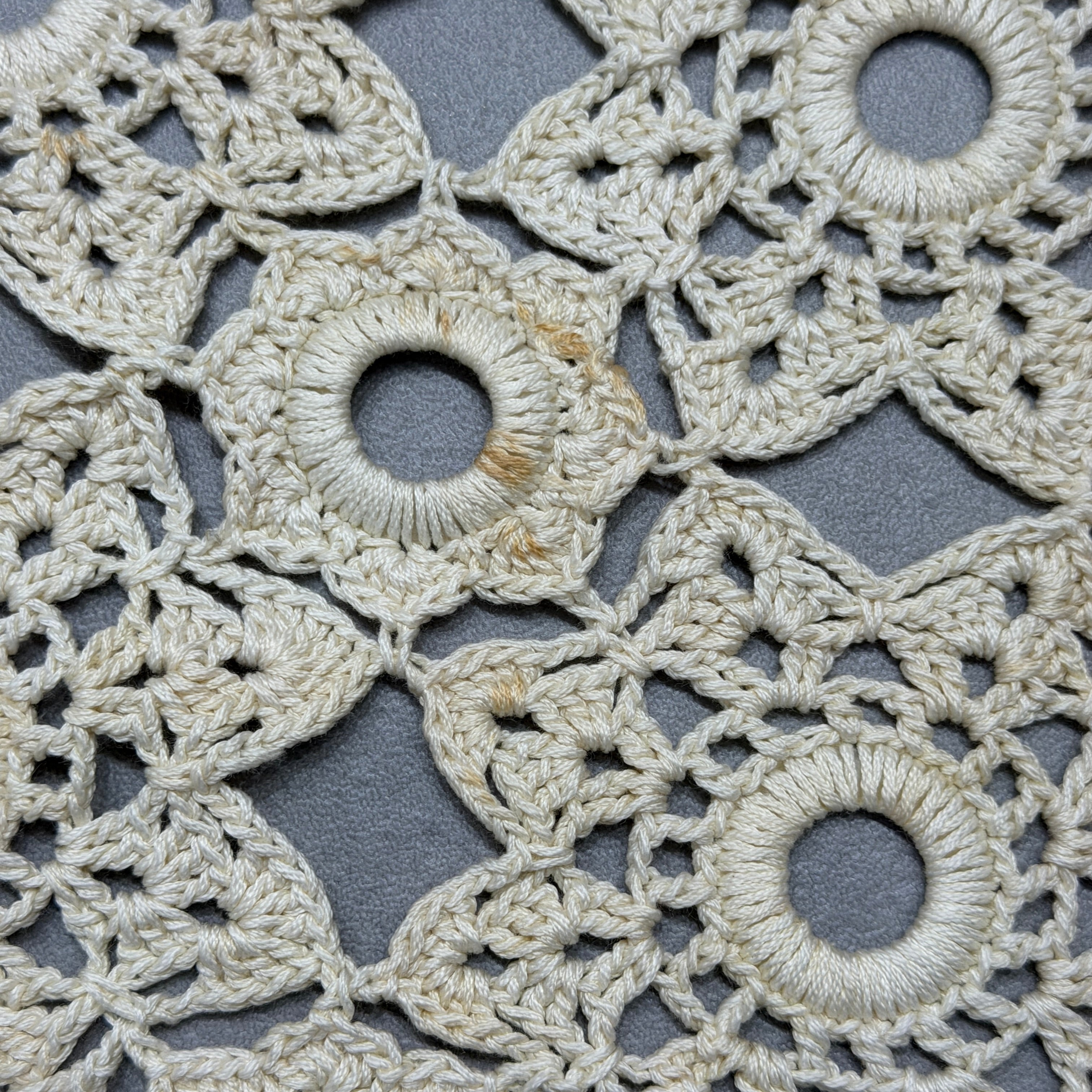 Vintage Lace Wrap Skirt _ white 13
