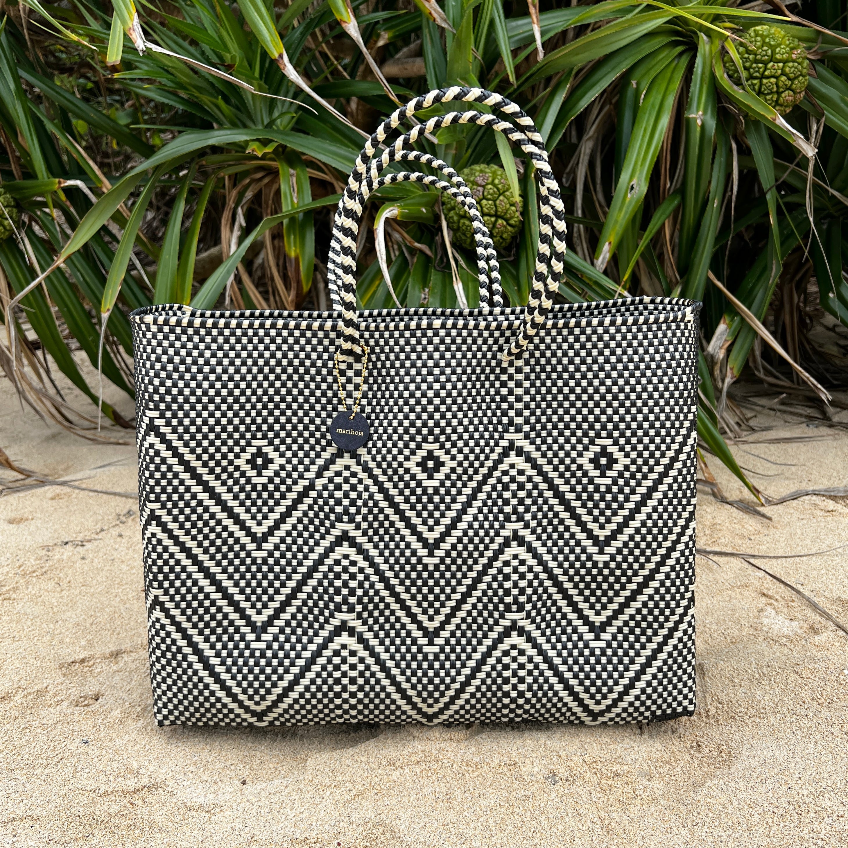 【予約】Mercado Bag Isabel -Black&Cream-