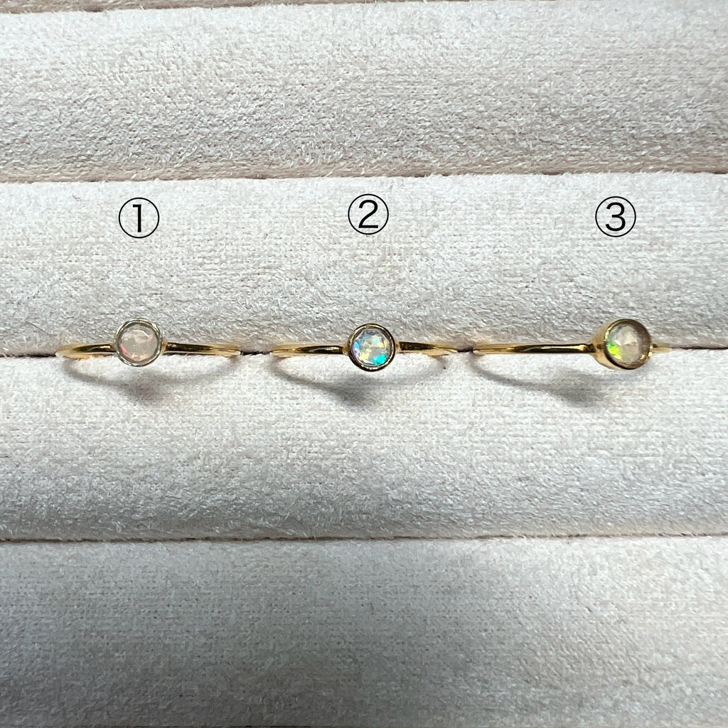 Natural Stone Ring 【Opal 9】