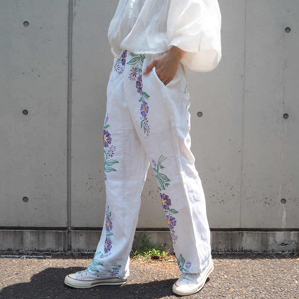 Remake Embroidery Pants K