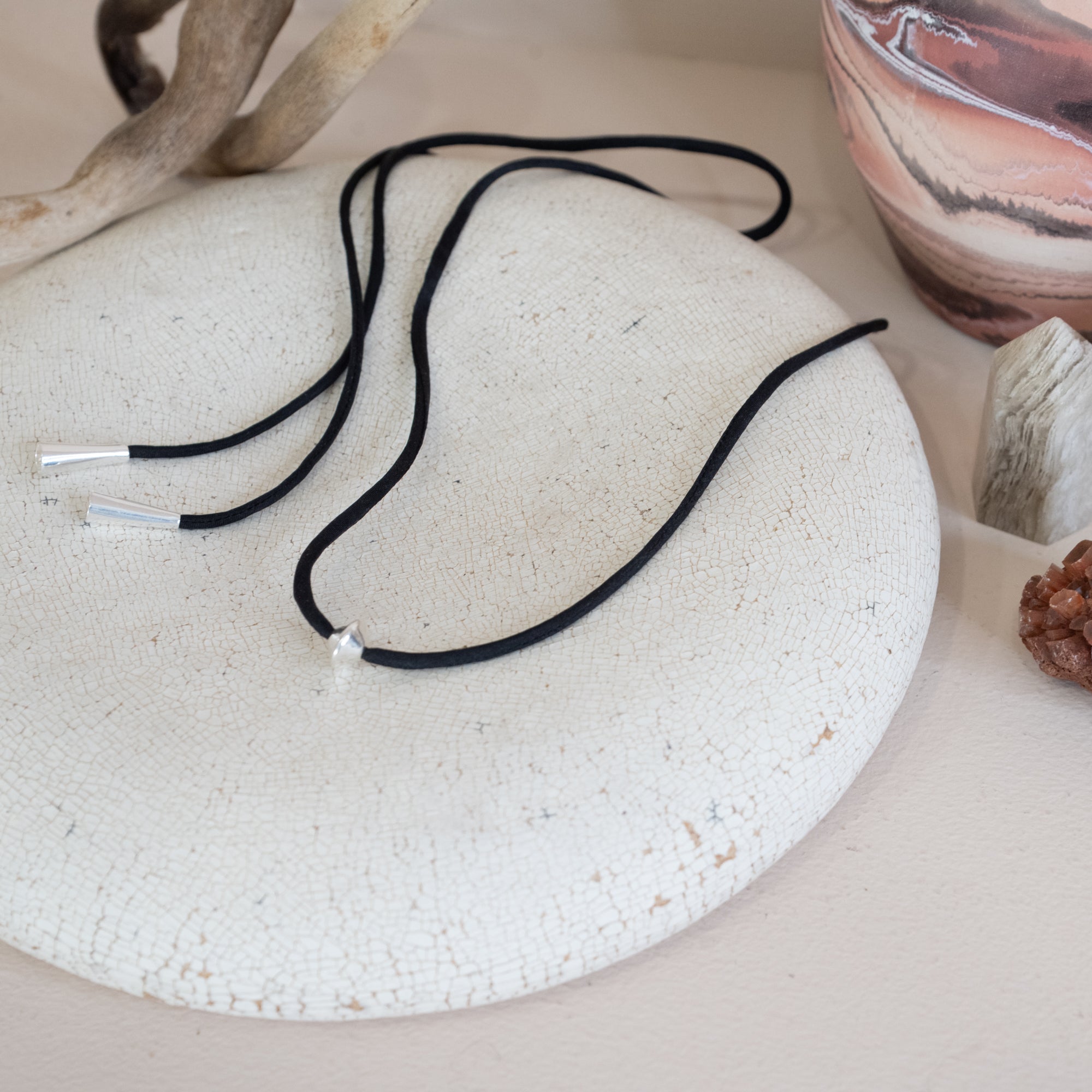 【予約】Silk Code Silver Choker A