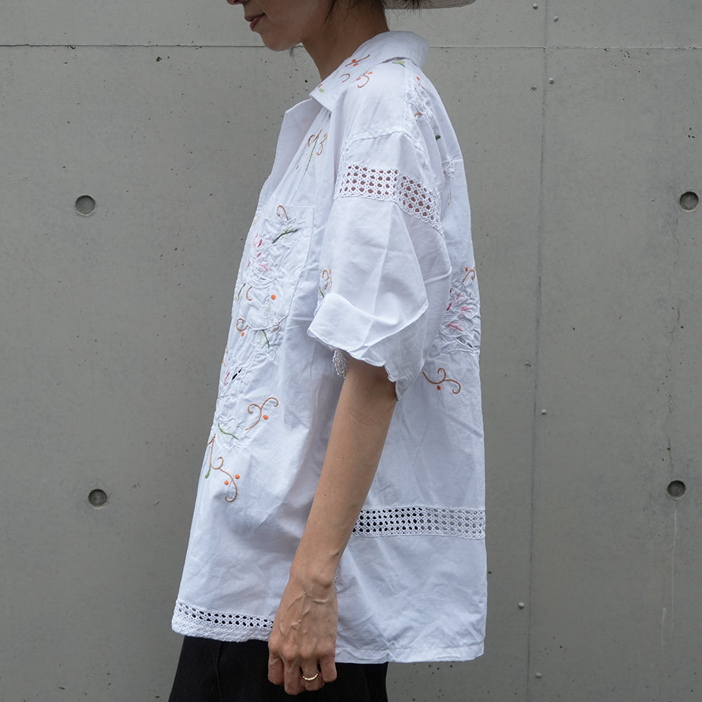 Remake Embroidery Shirt O