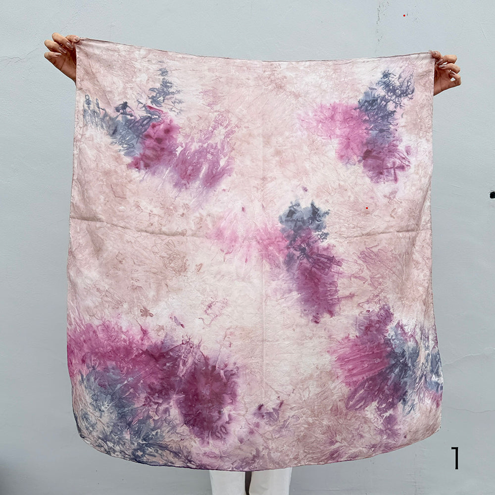 花影 -HANAKAGE- Silk Scarf _PINK_
