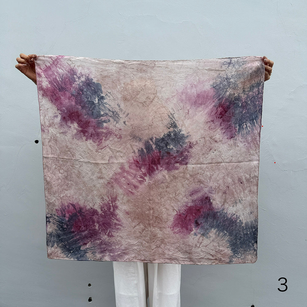 花影 -HANAKAGE- Silk Scarf _PINK_