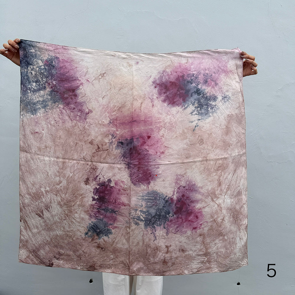 花影 -HANAKAGE- Silk Scarf _PINK_