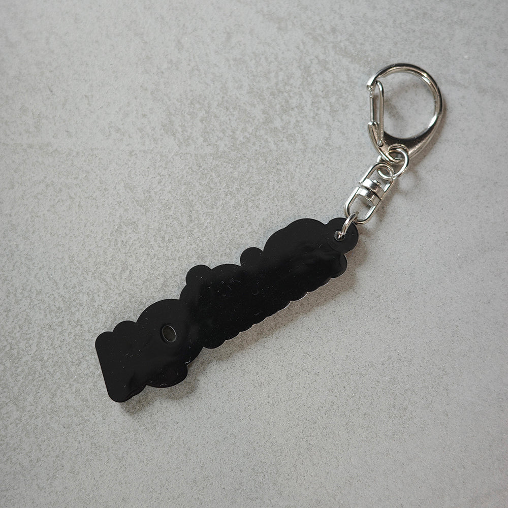 【marihoja】Llavero de goma