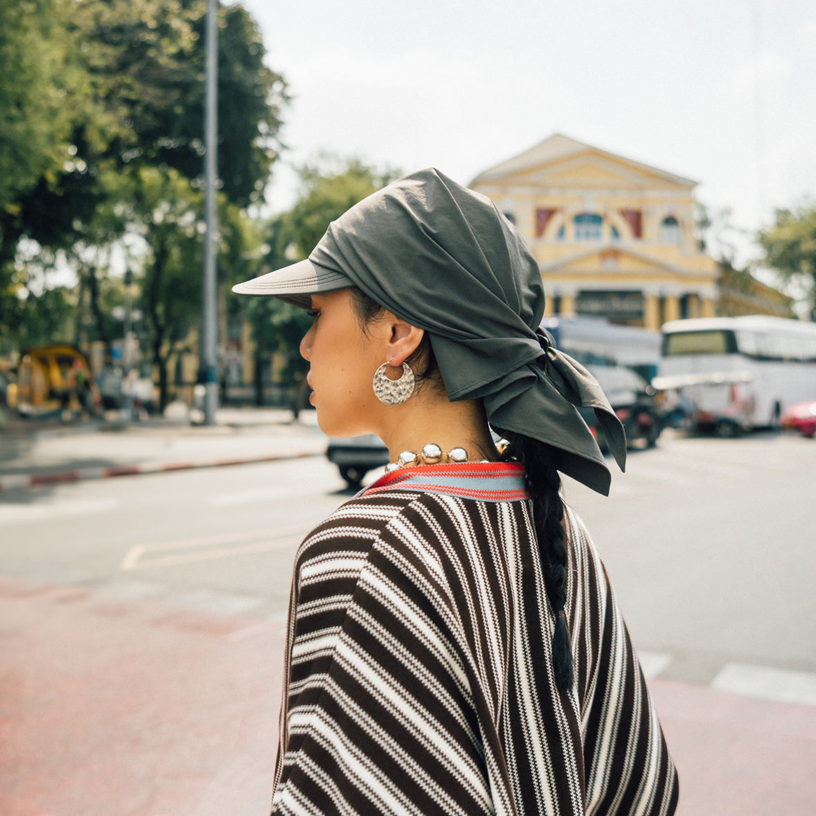 【予約送料無料】Stretch Scarf Cap