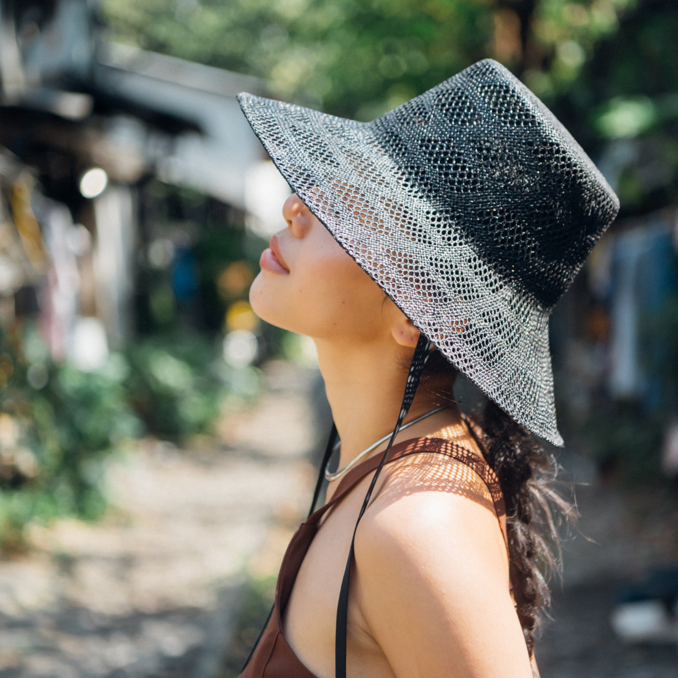 Vintage Ribbon Hat