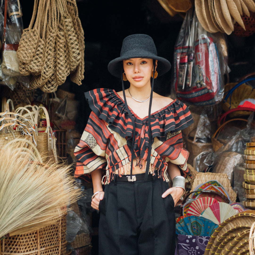 【予約送料無料】Weave Sailor Ribbon Hat