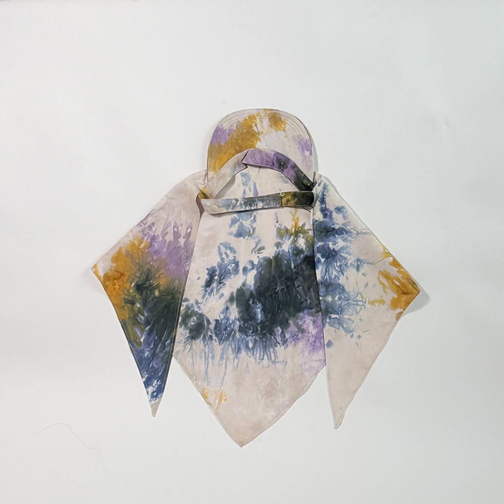 "HANAKAGE" Scarf Cap Yellow 5