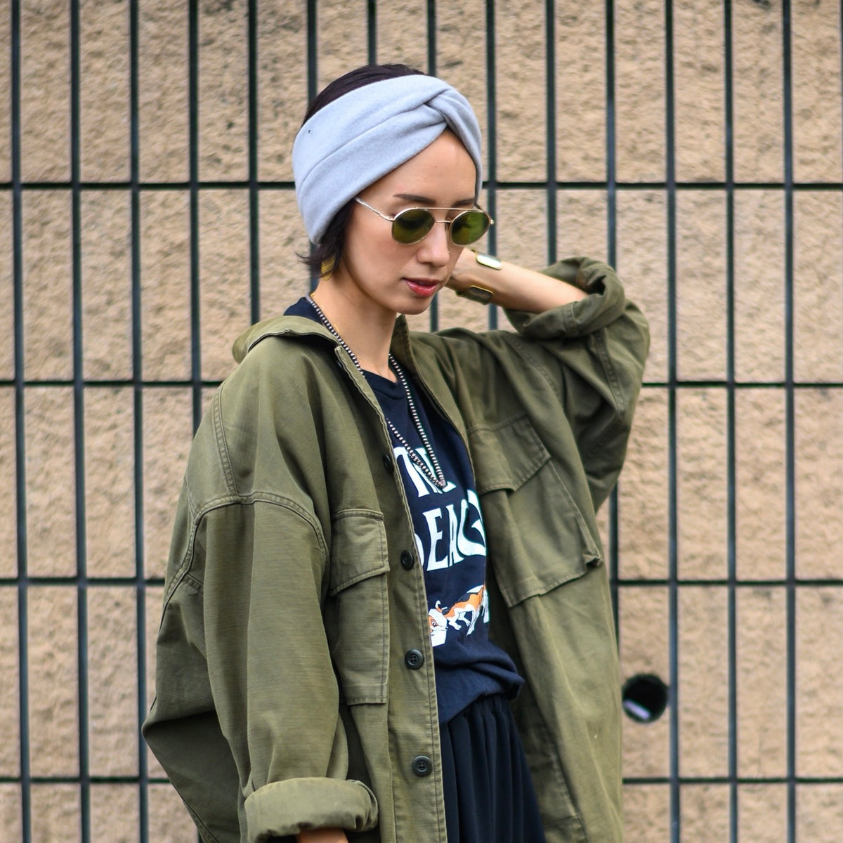 Silk Fleece Turban