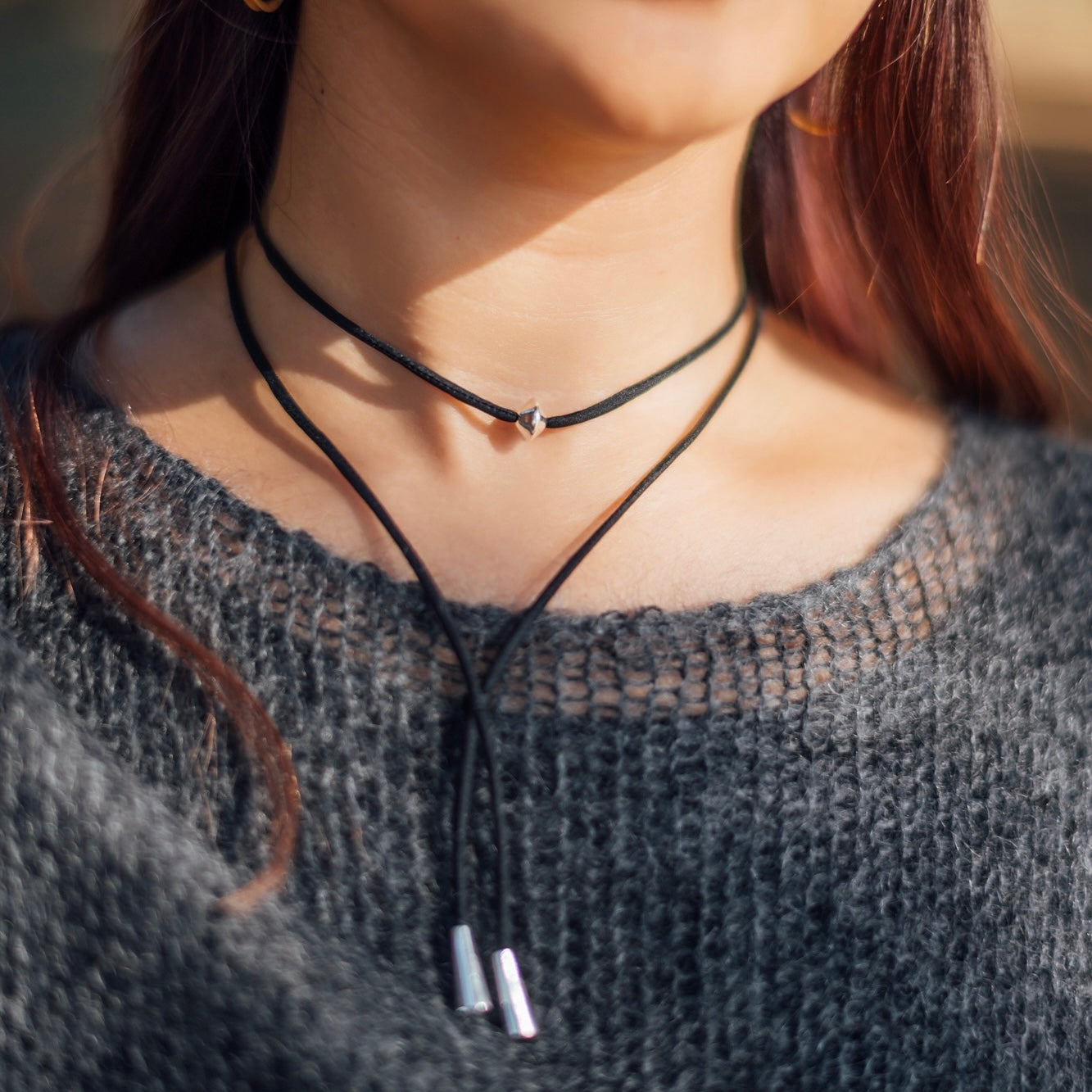 【予約】Silk Code Silver Choker A