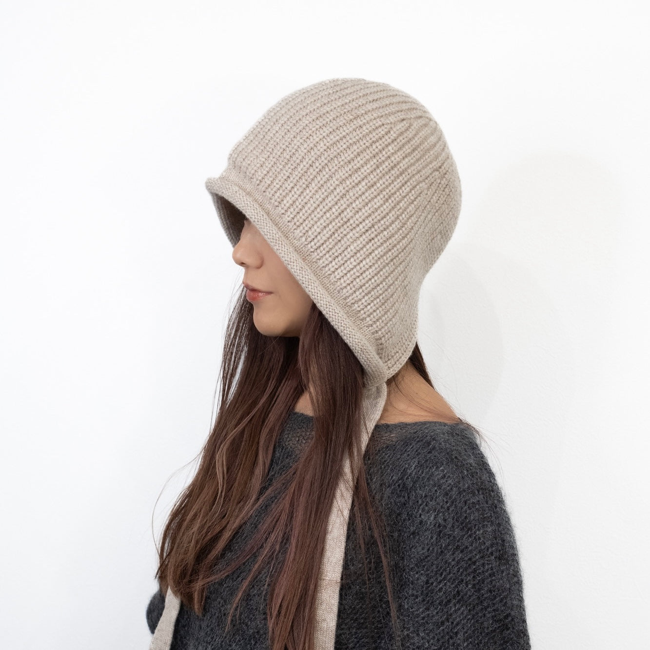 Cashmere Hood Knit