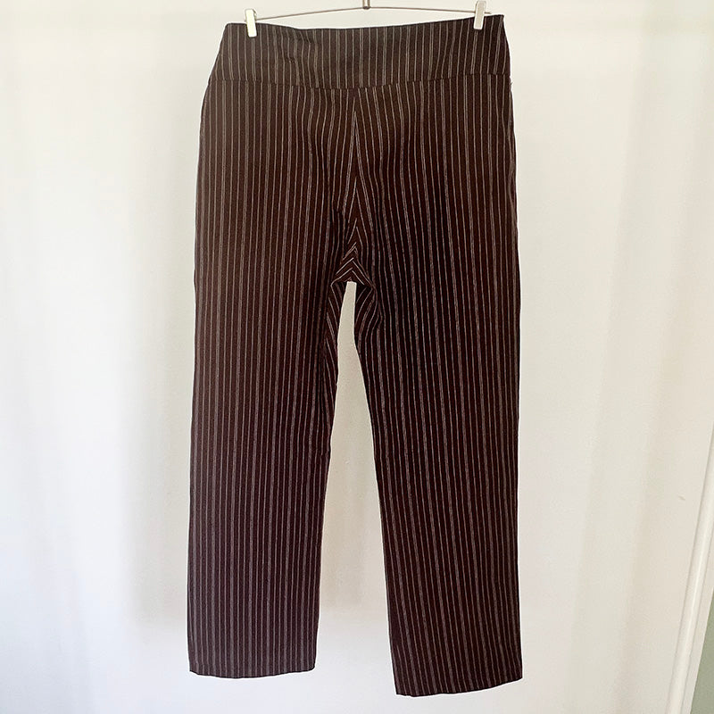 Vintage Brown Stripe Pants